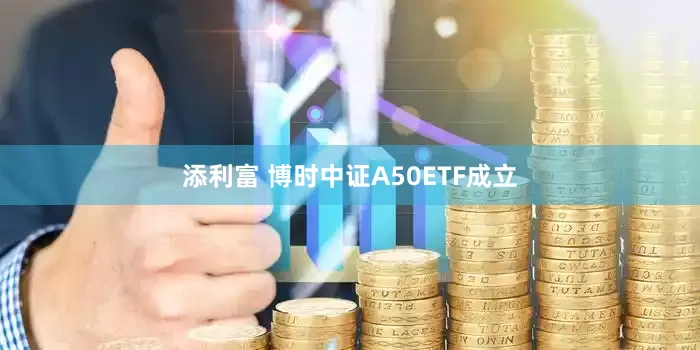 添利富 博时中证A50ETF成立