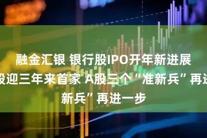 融金汇银 银行股IPO开年新进展：港股迎三年来首家 A股三个“准新兵”再进一步